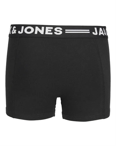 Jack & Jones Junior - Sense 3-Pack Underbukser - Black